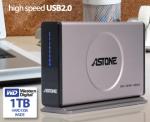 Astone 1TB External Hard Drive - $129 + shipping