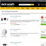 Pebble Smartwatch $125 Delivered @ Dick Smith + Other Accessories 30% off