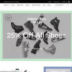 25% off All Mens & Women's Shoes @ UrbanOutfitters + Free Delivery (No Minimum Spend)