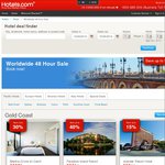 Hotels.com 10% off Coupon 48hr World Sale