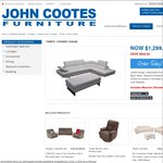 Massive Stocktake Sale @ John Cootes Furniture (NSW)