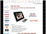 10.4 Inch Photo Frame with Remote Control and 512MB Built in Memory $119.00 TODAY ONLY 60% off!