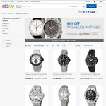 Tag Heuer Watches 45% off [eBay US Deals - jomashop]
