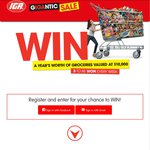 IGA: Win A Years Worth of Groceries - $10,000. 3 to Be Won Each Week