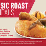 Two Classic Roast Chicken Meals for $15 at Red Rooster