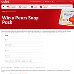 Win 1 of 70 Pears Soap Packs from Coles