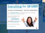 Ashampoo - Everything for USD$10 - for 10 Days Only