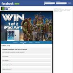 Win 1 of 2 16GB Apple iPad Airs (Wi-Fi) from Hoyts Kiosk