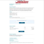 Brisbane Home Show - Thursday - Sunday -  Pre Purchase Tickets for $12 (25% off)