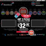 Domino's Ringwood, VIC - $3.95 All Pizzas