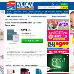 calvin klein aqua chemist warehouse