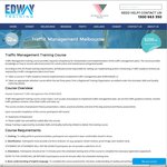 Traffic Control Training Course $190 ($30 off) @ Edway Training
