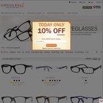 2 Pairs of Eyeglasses for US $10 (~AU $14) (Free Sunglasses Tint) + Shipping at Goggles4u.com