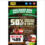 Dicksmith Mates Rates 50% off Christmas Decorations & Toys [In-Store Only]