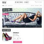 20% off Enemi Heel Originals - $112 + Postage @ Enemi Inc