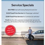 Fixed Price Car Service for $159 at Toyota (Prosser Gosnells WA)