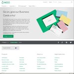 Free Sample of 10 Business Cards @ Moo