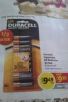 Duracell Battery 16 Pack Half Price Coles, $9.49, Save $9.50 (Was $18.99) ($0.59 Each) AA Only