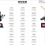 Lego Free Make & Take @ Myer - Nexo Knights