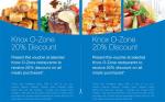 Knox Shopping Centre O-Zone (VIC) - 20% coupon/voucher off Food Purchases.