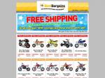 Free Shipping Motorbikes from Best Bargains