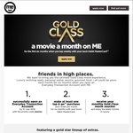 Open New Everyday Transaction Account - Tap & Go Once a Week to Get 1x Gold Class Movie Ticket Each Month for 6 Months @ ME Bank