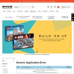 20% off Lego @ Myer and Myer eBay Store