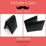 Win a Black Leather Classic Wallet Worth $50 from Belle Couleur