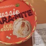 Woolworths Aussie Caramite Ice Cream 500ml Tub for $1 (Was $4)