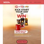 Win a Share of 50 $1,000 Cash Prizes from Nestlé [Purchase Nescafe]
