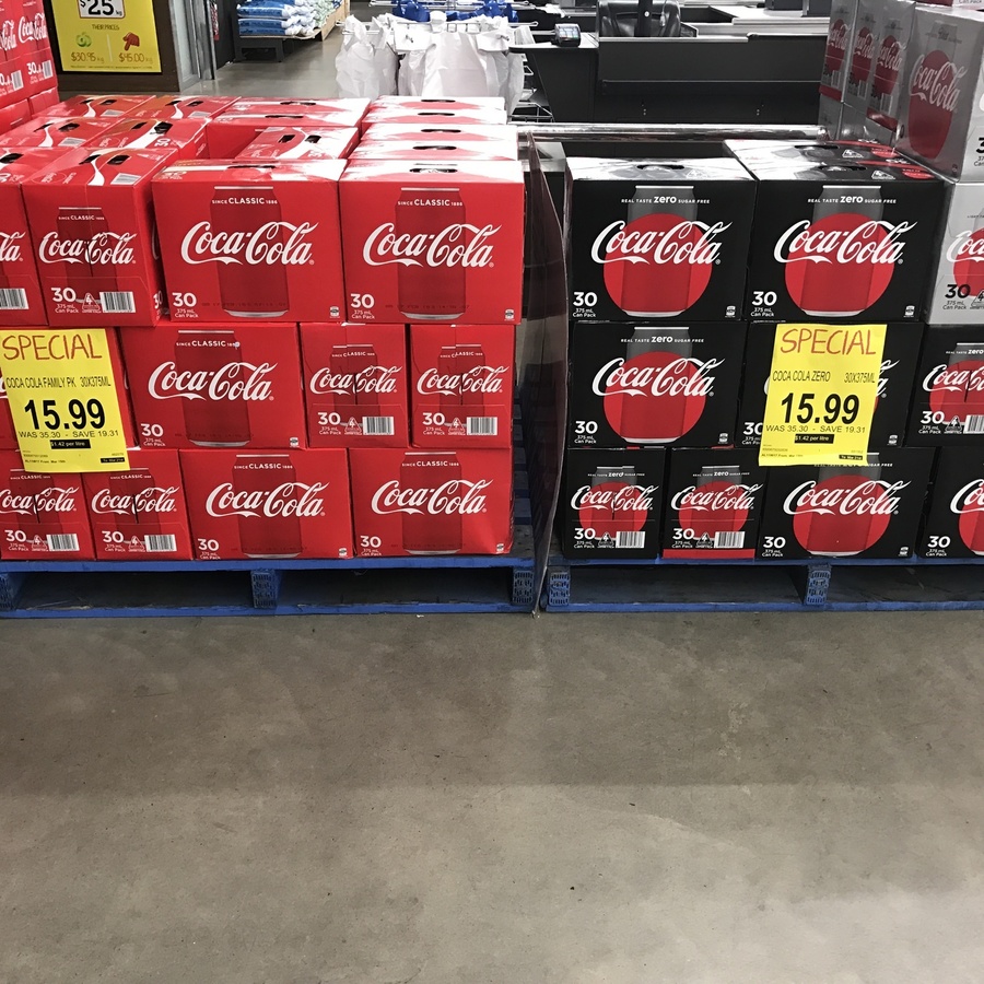 30 Pack Coke Variety $15.99 at Supa Barn (Sans Souci NSW) - OzBargain