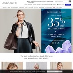 Jacqui E - 35% off Full Price and Free Delivery if You Spend $100+