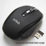 JetTech 1600DPI 2.4GHz Wireless Optical Mouse with Mini USB Receiver for USD $9.99+Free Shipping