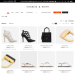 Charles & Keith Online up to 50% off