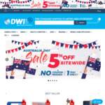 Australia Day Sale - 5% off on All Items on DWI (HK) 