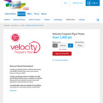 Transfer Flybuys to Velocity and get 15% Bonus Points