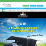 Win a Platinum Trooper Camper Trailer Worth $12,433 or 1 of 2 Camping Packages Worth $1,724 from Certegy