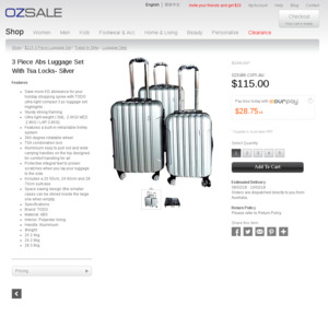 ozsale luggage