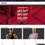 2XU Outlet Sale 2 Items 20% off, 3 Items 30%, 4 Items 40% off Plus Additional 20% (e.g. 4x Men's Compression Shorts $115.20)