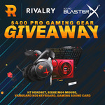 $400 Pro Gaming Gear Giveaway from Rivalry