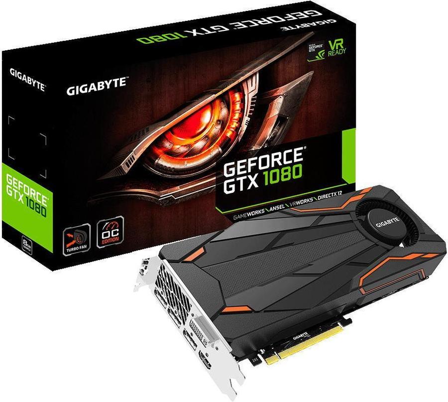 Gigabyte GTX 1080 Turbo OC 8G Gaming Graphics Card $749 One Hour ...