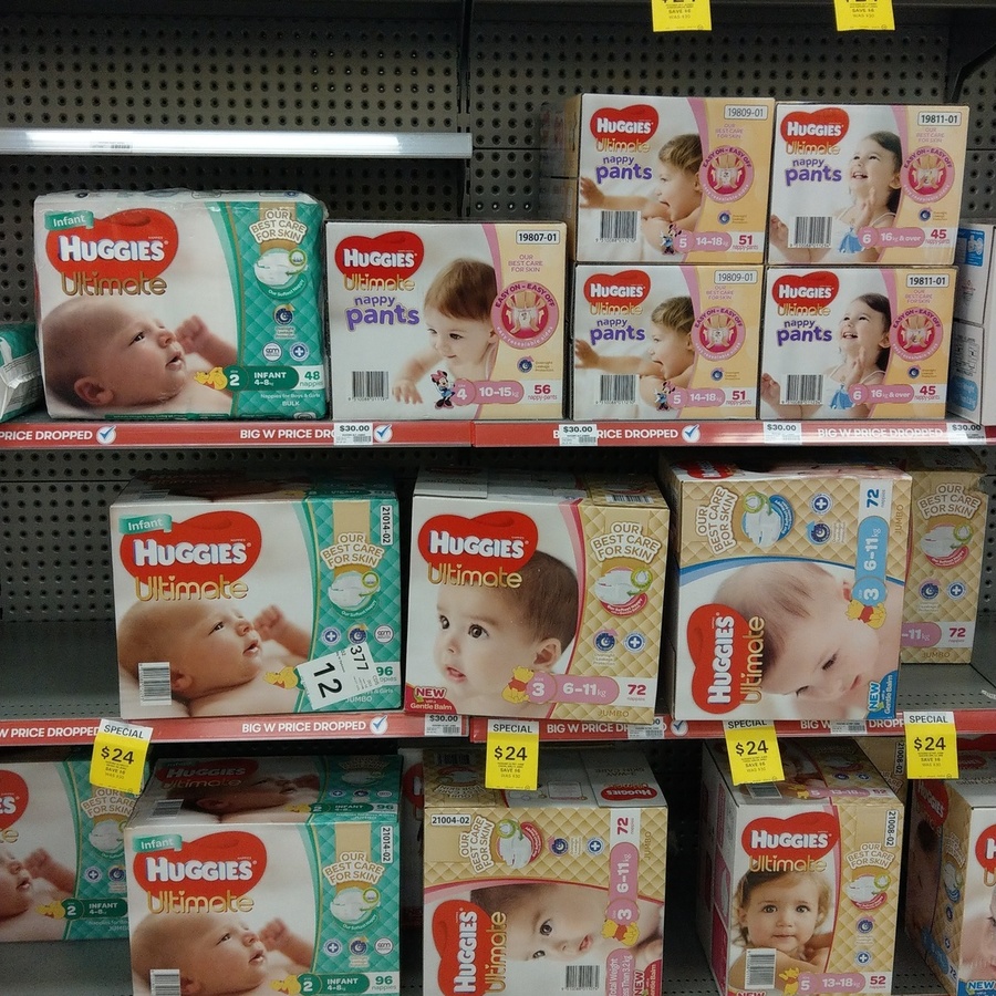 Huggies Nappies and Nappy Pants 24 Big W OzBargain Huggies Nappies and Nappy Pants 24 Big W OzBargain