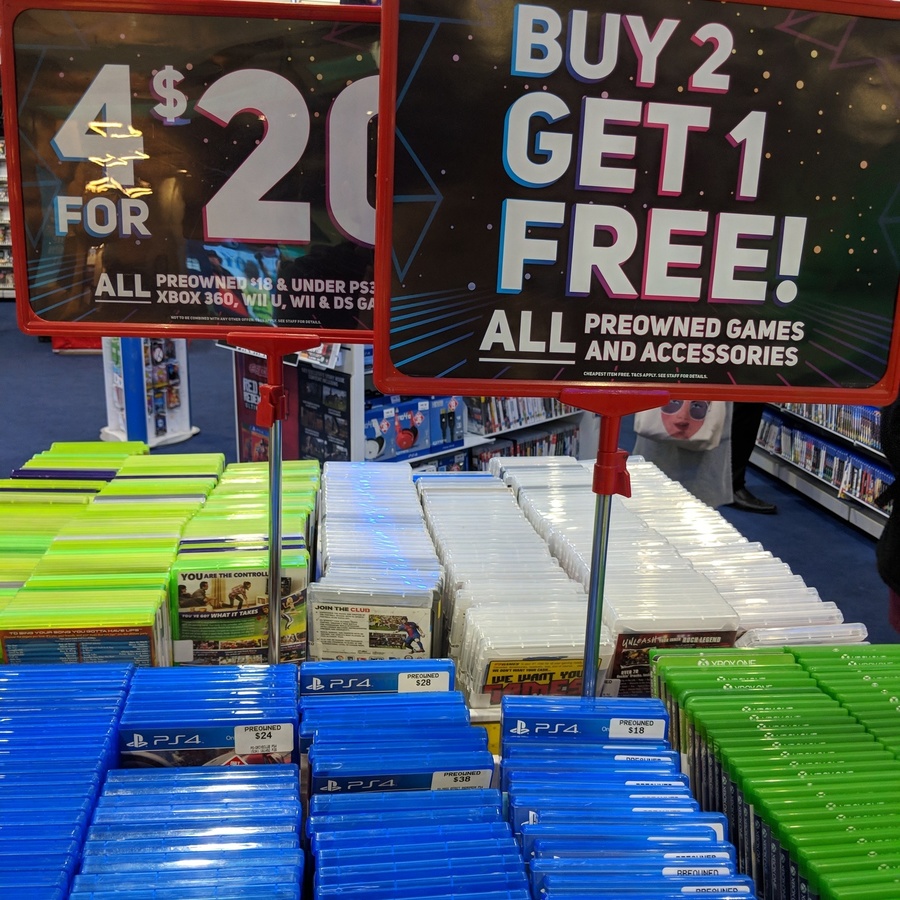 eb games preowned ps4 games