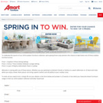 Win 1 of 3 Outdoor Furniture Prizes Worth Up to $2,999 from Amart Furniture