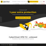 CyberGhost VPN US $99 (~AU $139) for 3 Years (1 Year Free) Holiday Deal