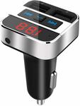 Blufree Bluetooth Car FM Transmitter Hands Free Car Kits (New Product) $15.99 + Delivery (Free with Prime) @ Bluefree Amazon AU