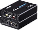 720/1080P S-Video 3RCA AV CVBS Composite with R/L Audio to HDMI Converter $29.99 + Shipping (Free w/ Prime or $49+) @ AmazonAU