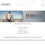 Win a Luggage/Apparel/Eyewear Prize Pack Worth Over $1,300 from Mr Simple