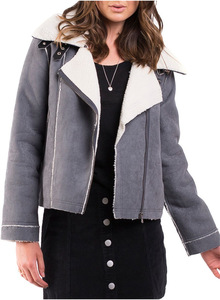 All about eve 2025 navigator shearling jacket