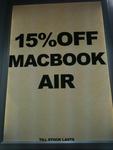 15% off Macbook Air at HN@Domayne Alexandria